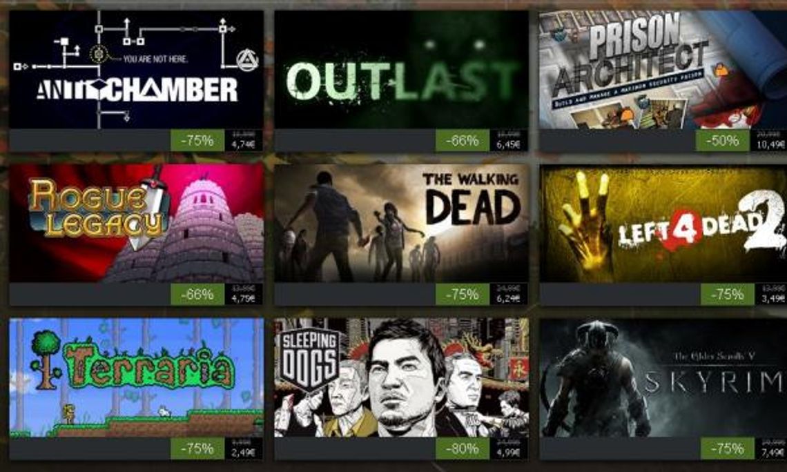 Steam: Jesienna wyprzedaż już ruszyła Steam: Jesienna wyprzedaż już ruszyła