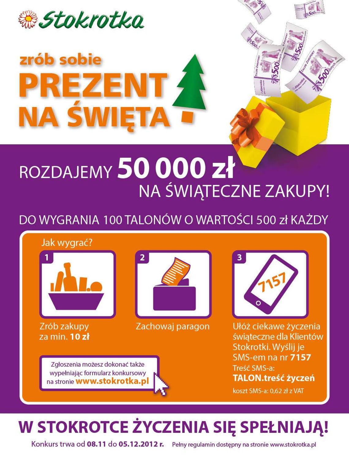 Stokrotka rozda Klientom ponad 50 000 zł!