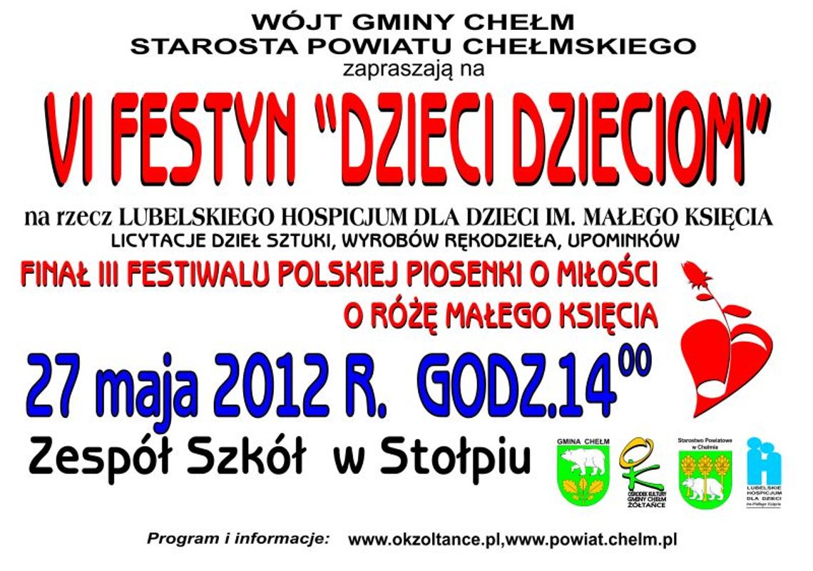 Stołpie: Charytatywny festyn \"Dzieci Dzieciom” już w tę niedzielę 