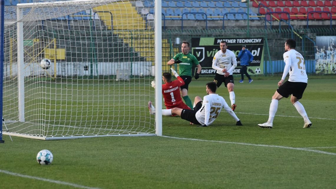 Stomil Olsztyn – Górnik Łęczna 2:1. Nie dali rady w osłabieniu