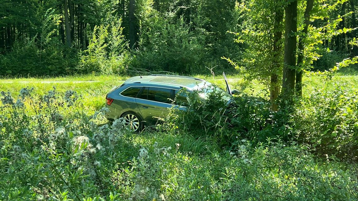 Stracił panowanie nad pojazdem i uderzył w drzewo Stracił panowanie nad pojazdem i uderzył w drzewo