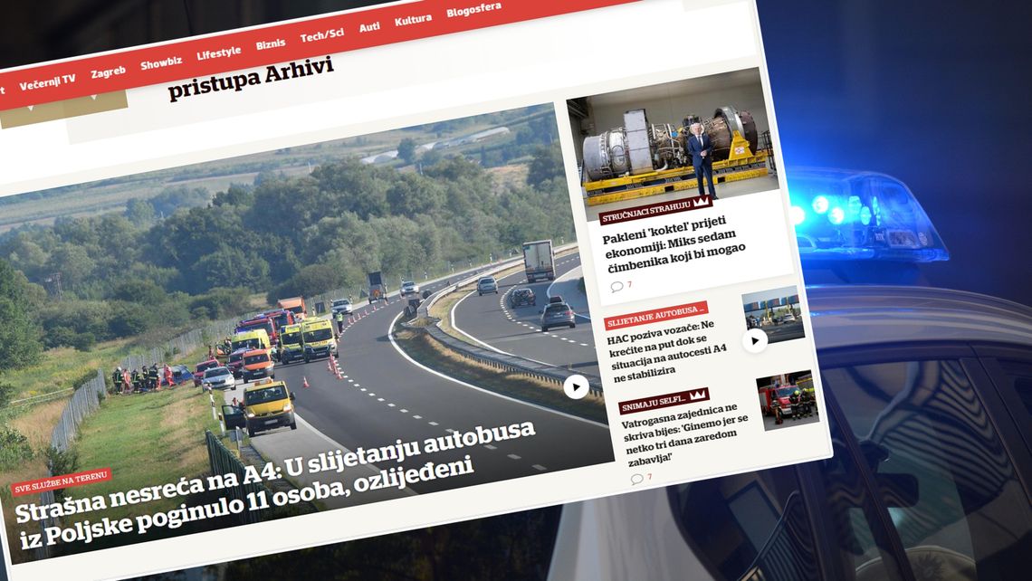 Straszny wypadek polskiego autokaru w Chorwacji. Zginęli Polacy jadący na pielgrzymkę do Medjugorie Straszny wypadek polskiego autokaru w Chorwacji. Zginęli Polacy jadący na pielgrzymkę do Medjugorie