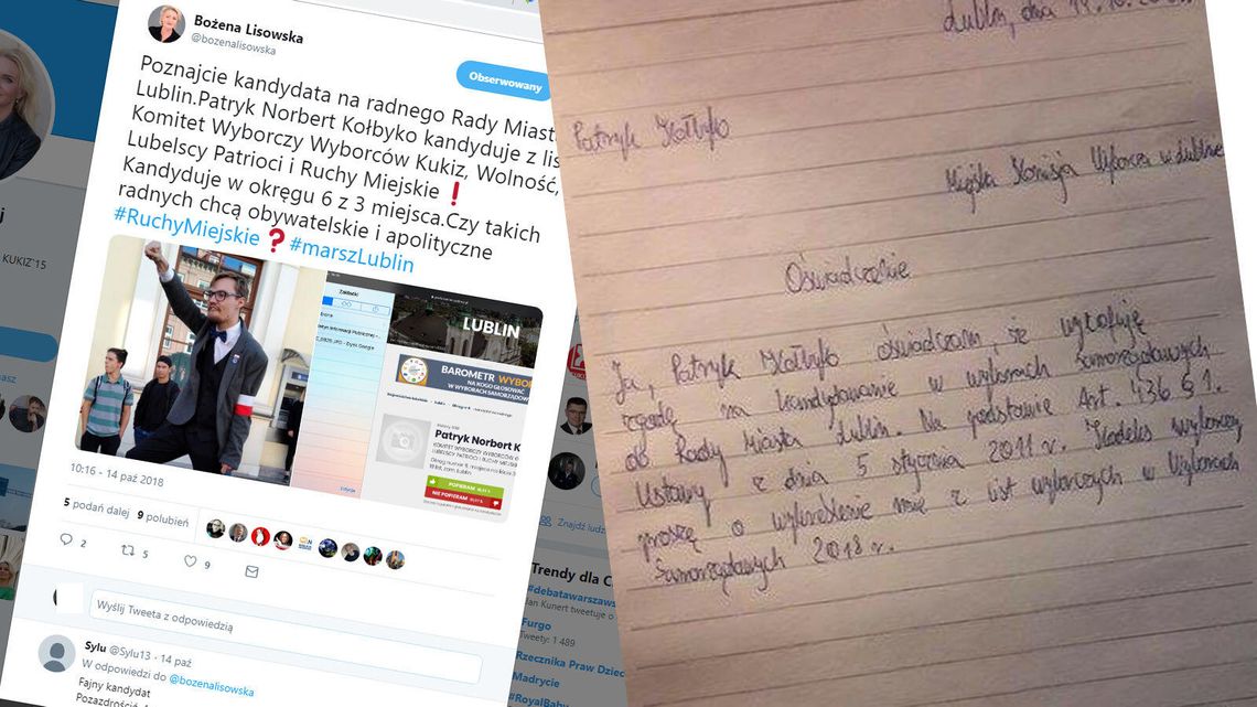 Straszył uczestników Marszu Równości, rezygnuje z kandydowania do Rady Miasta Straszył uczestników Marszu Równości, rezygnuje z kandydowania do Rady Miasta
