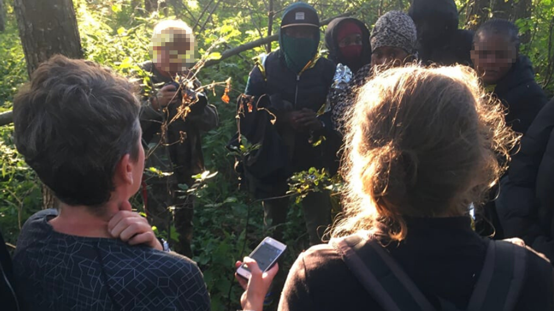 Straż graniczna chwali się pomocą imigrantce. Aktywistka opowiada jak było naprawdę