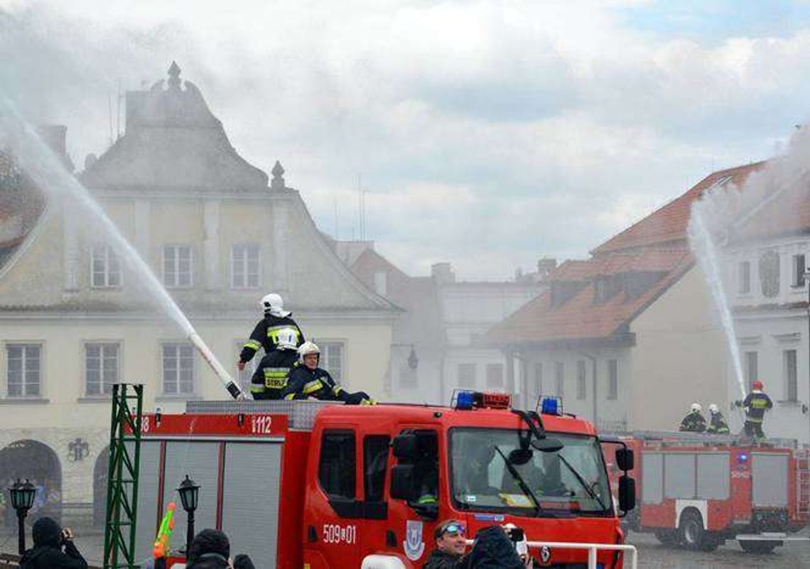 Strażacki Lany Poniedziałek w Kazimierzu Dolnym