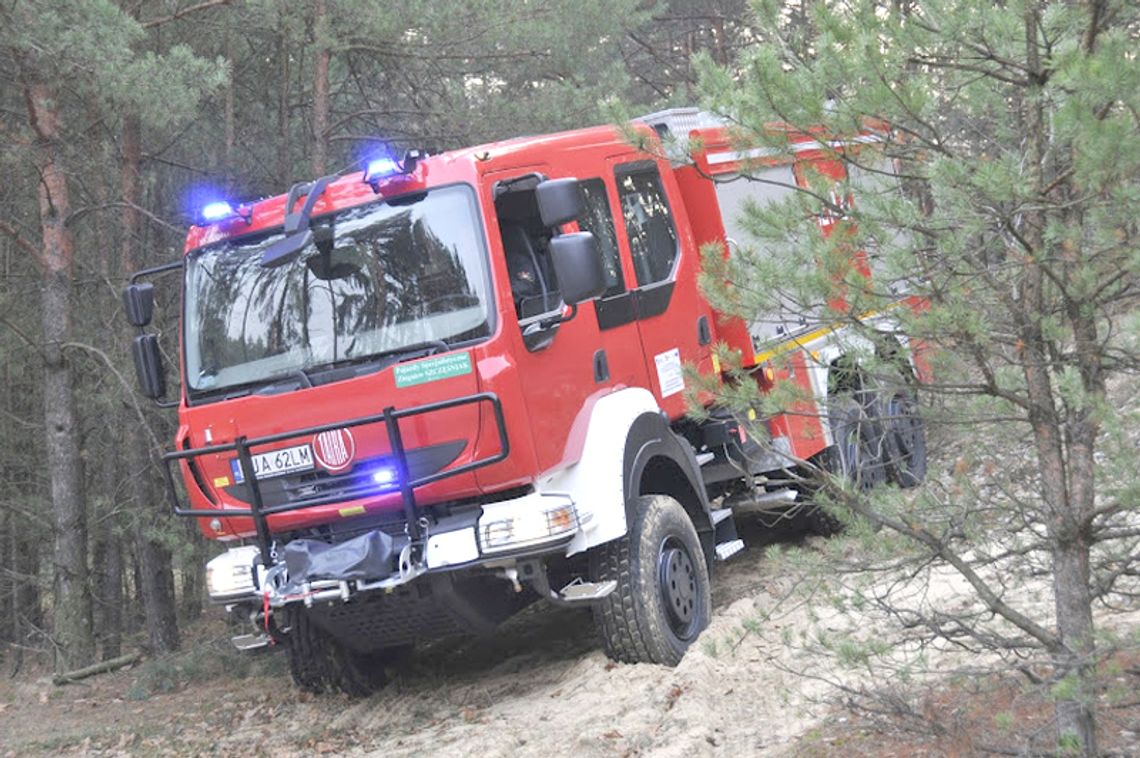 Strażacy kupili wozy do gaszenia pożarów lasu