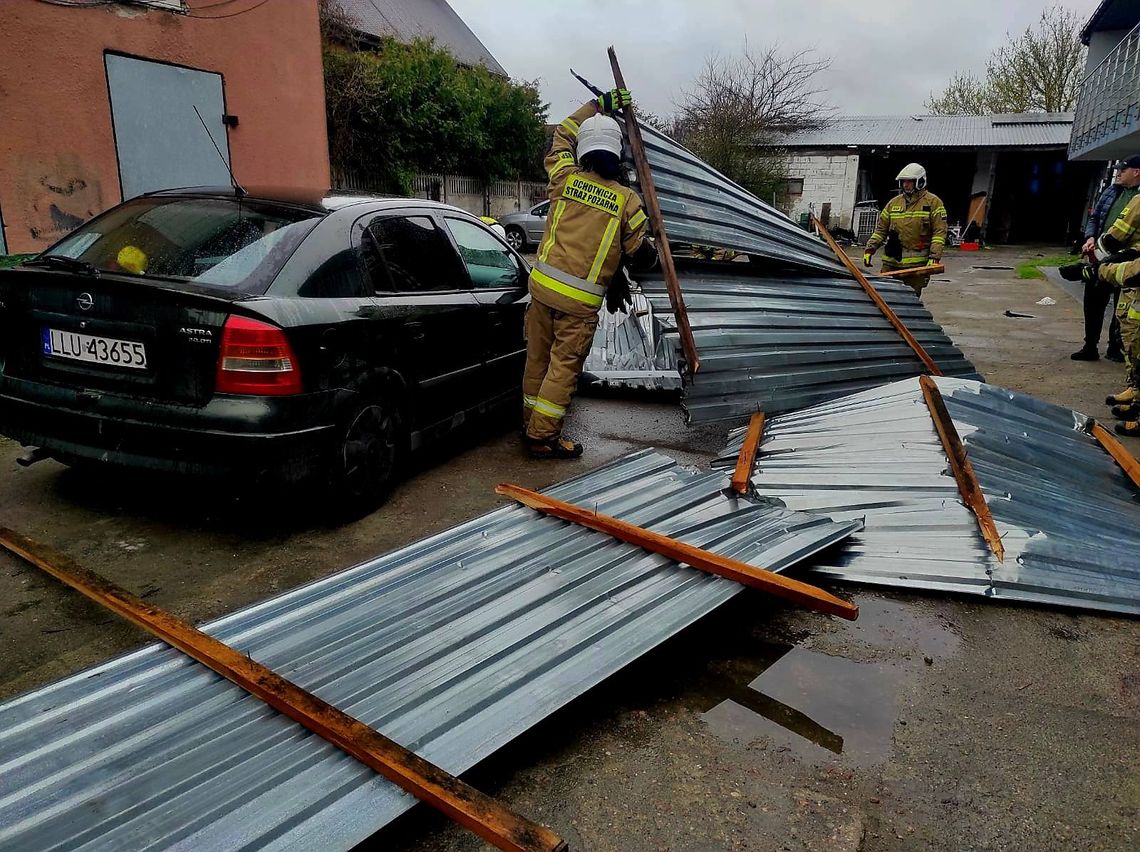 Strażacy nie świętują. Mają pełne ręce roboty