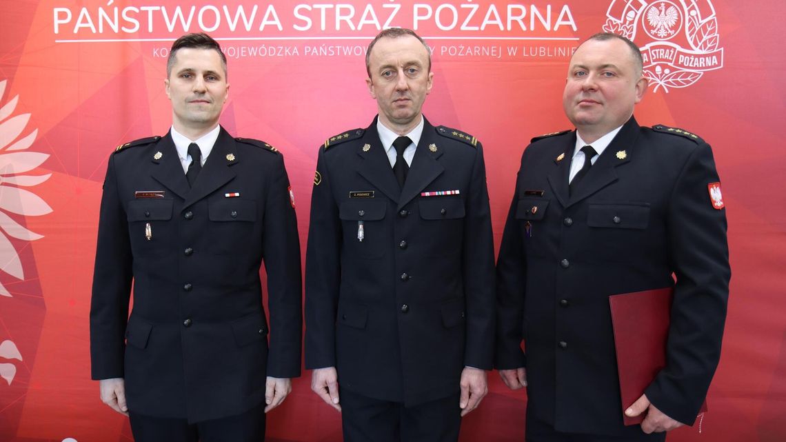 Strażacy w Opolu Lubelskim mają nowego komendanta Strażacy w Opolu Lubelskim mają nowego komendanta