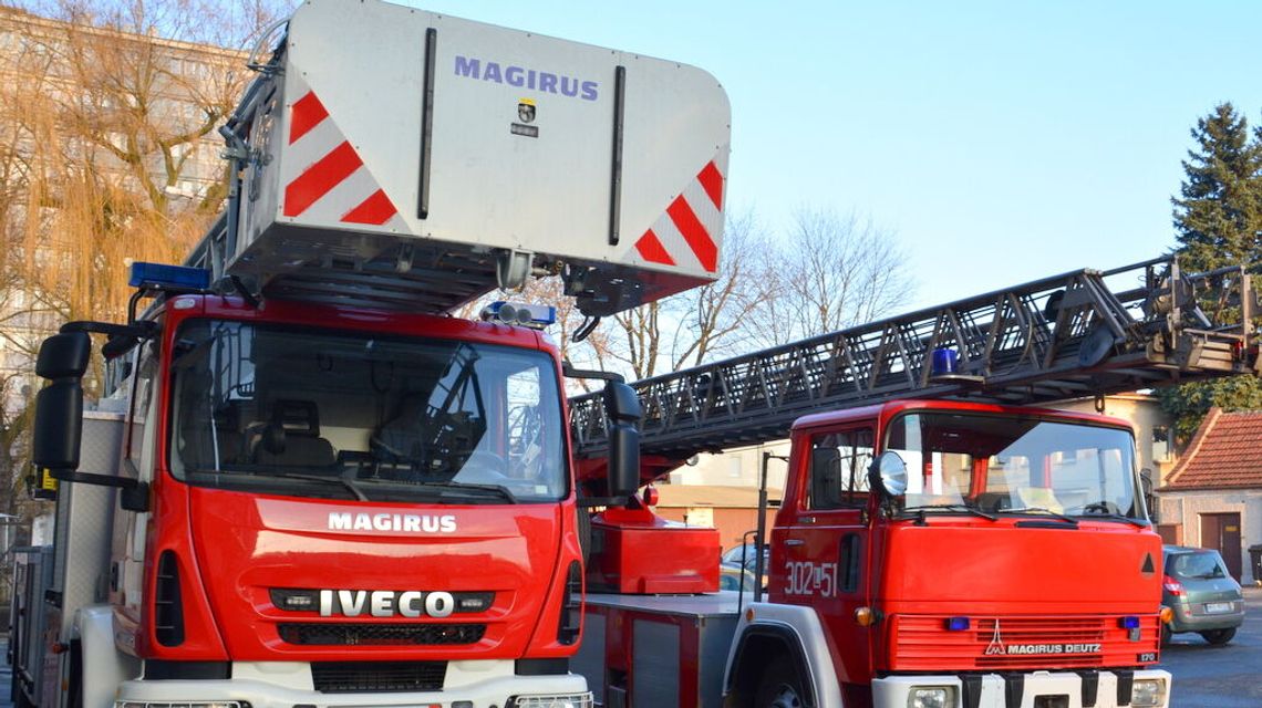 Strażacy wejdą po drabinie nawet na 11 piętro Strażacy wejdą po drabinie nawet na 11 piętro