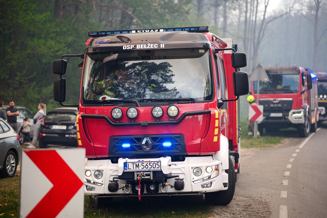 Strażacy zakończyli akcję w Puszczy Solskiej. Po tygodniu pożar został ugaszony