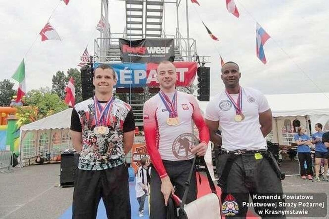 Strażak z Krasnegostawu mistrzem Europy