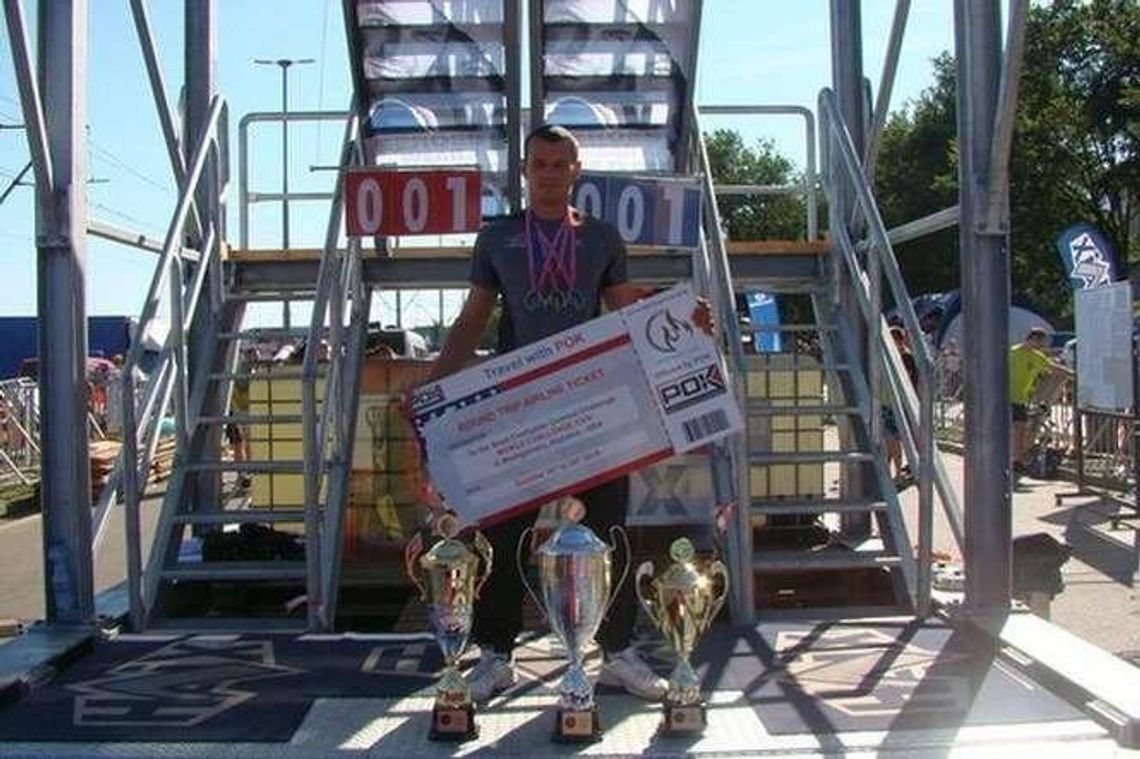 Strażak z Krasnegostawu wicemistrzem Europy. Kolejny tytuł