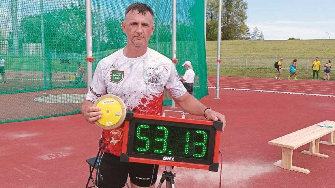 Strażnik lekkoatleta. Kolejne złote krążki Olgierda Stańskiego
