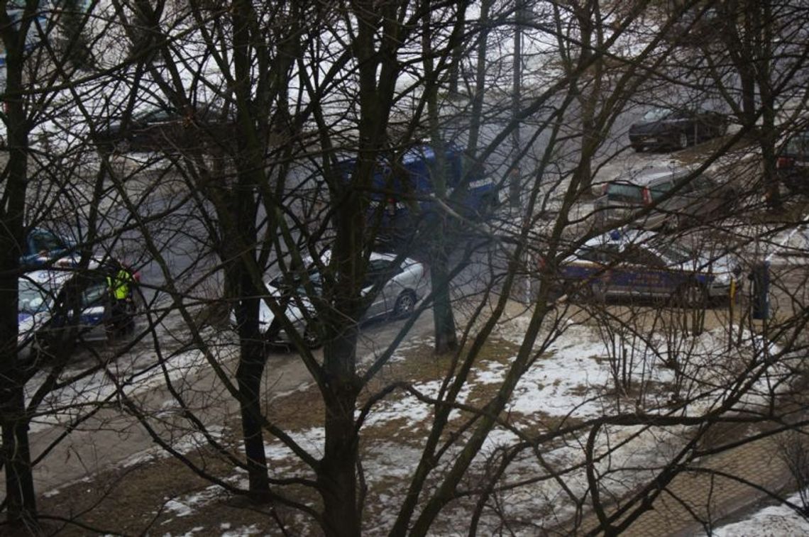 Strażnik szarpał kobietę, czy ona go potrąciła? Strażnik szarpał kobietę, czy ona go potrąciła?