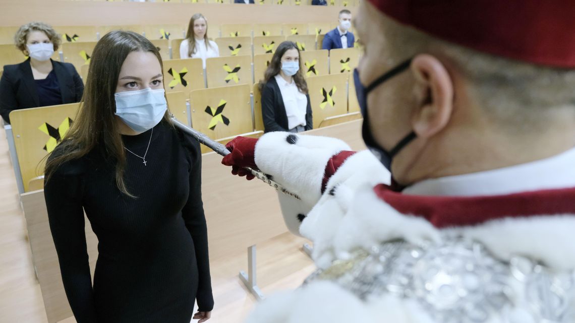 Studenci wrócili do Lublina. Immatrykulacje na UMCS Studenci wrócili do Lublina. Immatrykulacje na UMCS