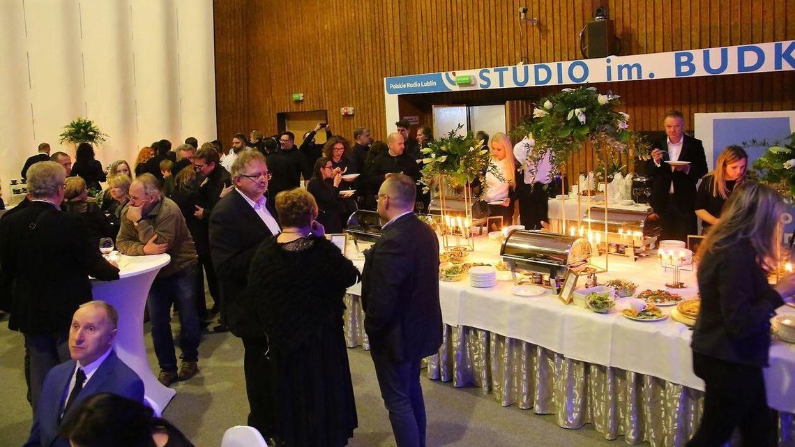 Stypa po pogrzebie Romualda Lipko w Studio Polskiego Radio Lublin im. Budki Suflera
