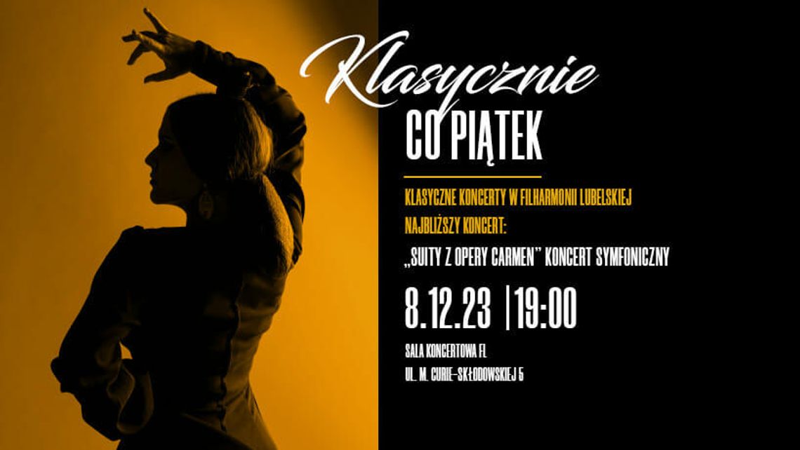 Suity z opery "Carmen" w Filharmonii
