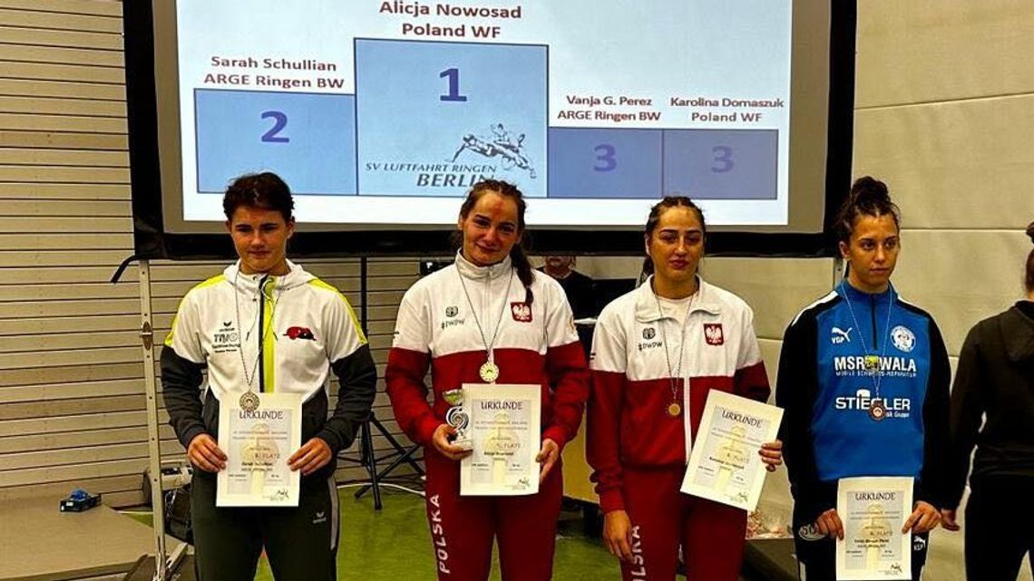 Sukces Alicji Nowosad na zawodach w Niemczech Sukces Alicji Nowosad na zawodach w Niemczech