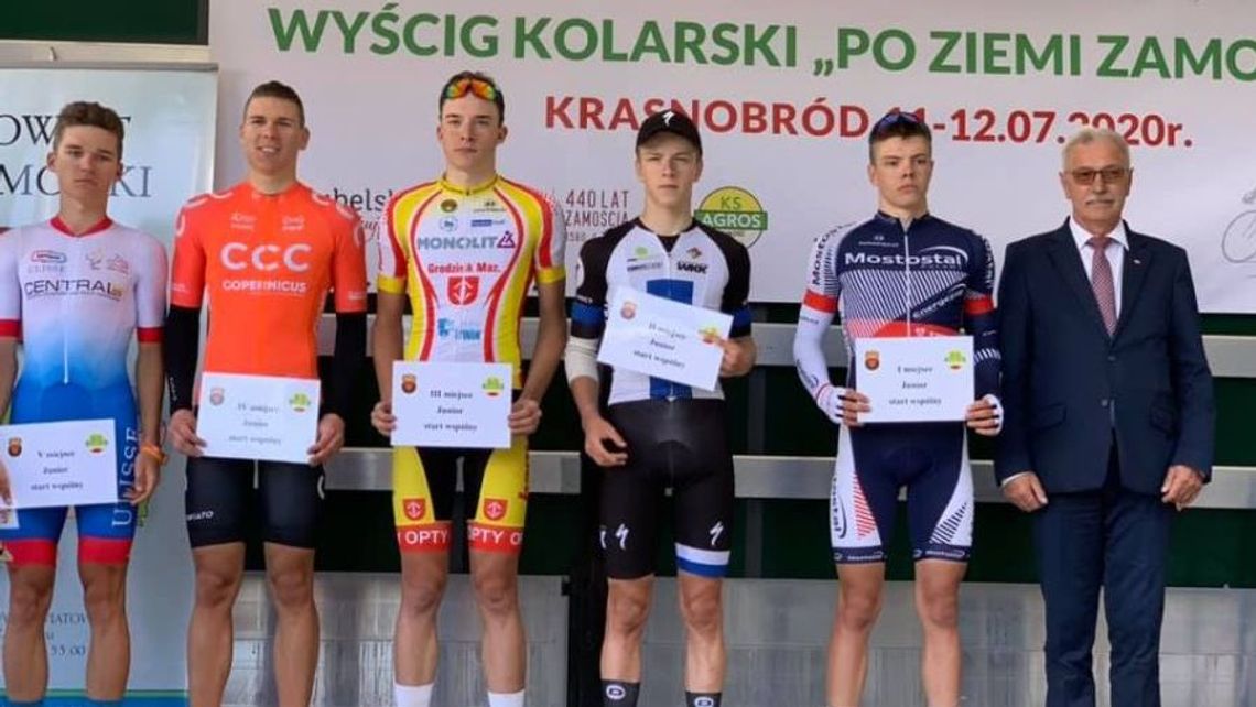 Sukces Kacpra Maciejuka w kolarskim Pucharze Polski