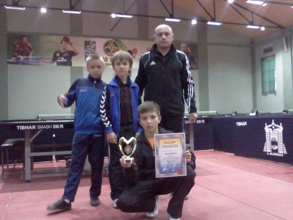 Sukcesy pingpongistów Dawida Tarnogród