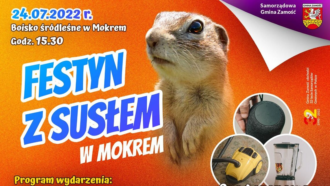Susłem na festynie, czyli będzie się działo w Mokrem