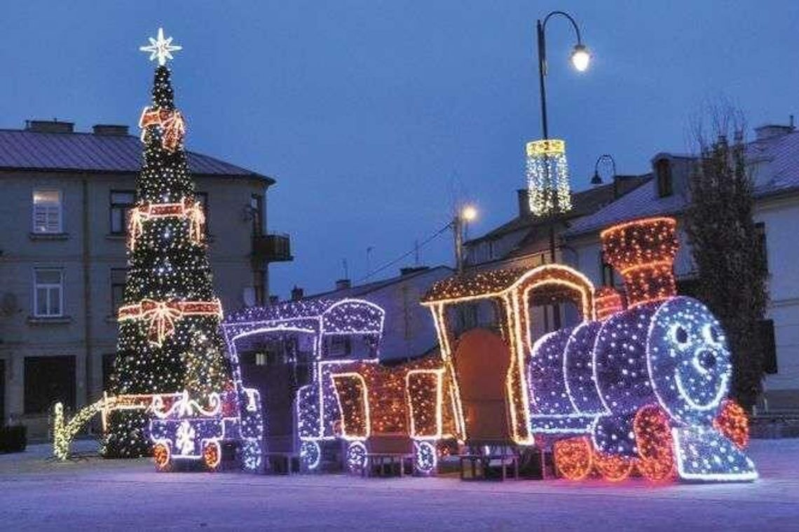 Świąteczna ciuchcia rozbłyśnie w Łęcznej