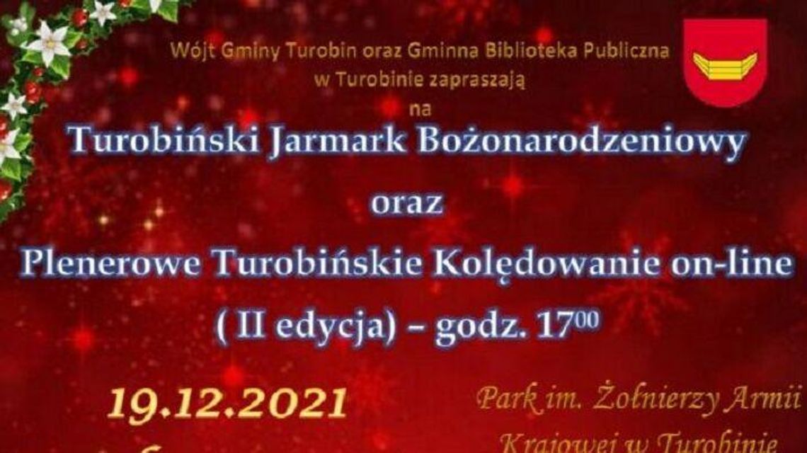 Świąteczne atrakcje w Gminie Turobin. Pierwsza edycja Jarmarku Bożonarodzeniowego