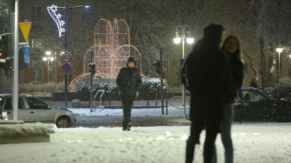 Świąteczne ozdoby rozświetliły Świdnik