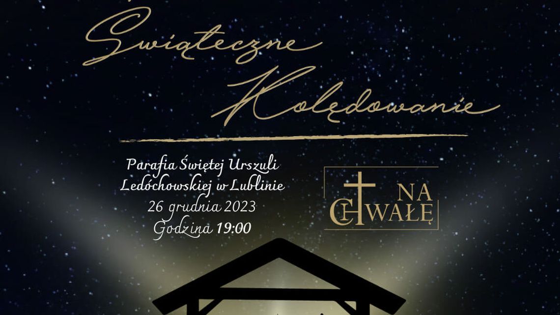 Świąteczne śpiewanie z Zespołem na Chwałę Świąteczne śpiewanie z Zespołem na Chwałę