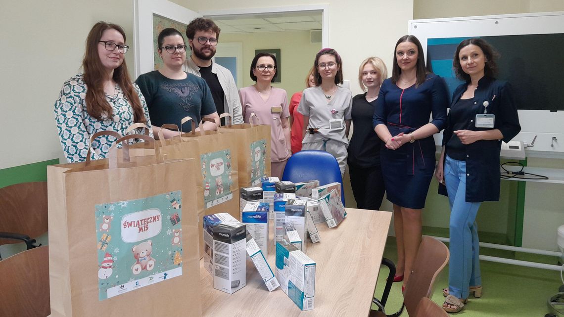 „Świąteczny Miś” przyniósł radość i nowy sprzęt do Uniwersyteckiego Szpitala Dziecięcego w Lublinie