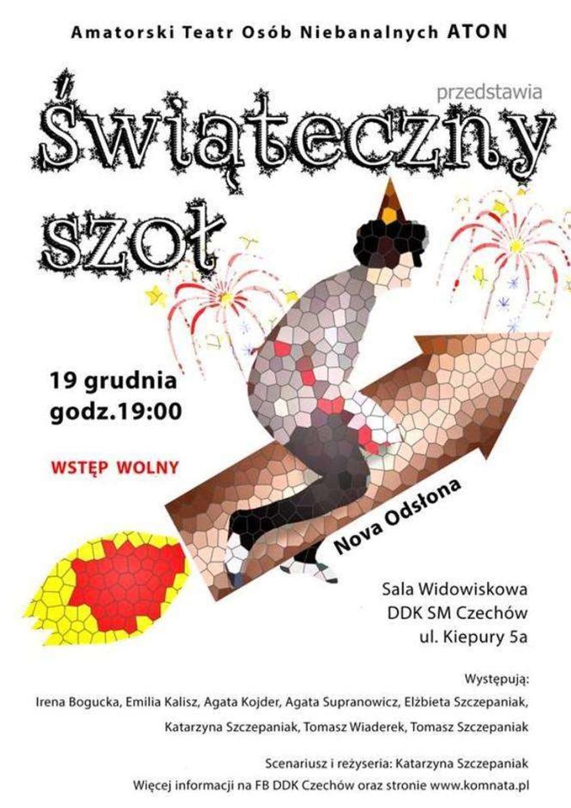 "Świąteczny szoł" - spektakl w DDK Czechów