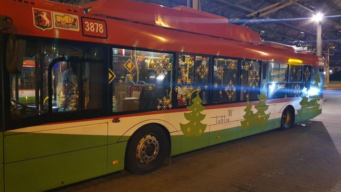Świąteczny trolejbus będzie jeździł po Lublinie. Rozkład jazdy