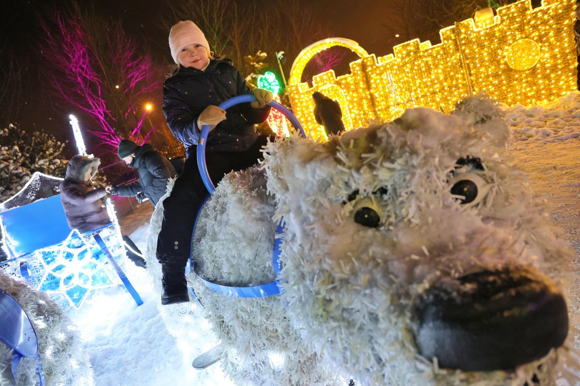 Światła i magia styczniowej nocy