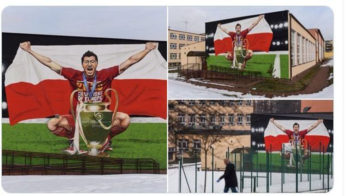 Światowa kariera muralu w Chełmie. Argentyńczycy zachwyceni