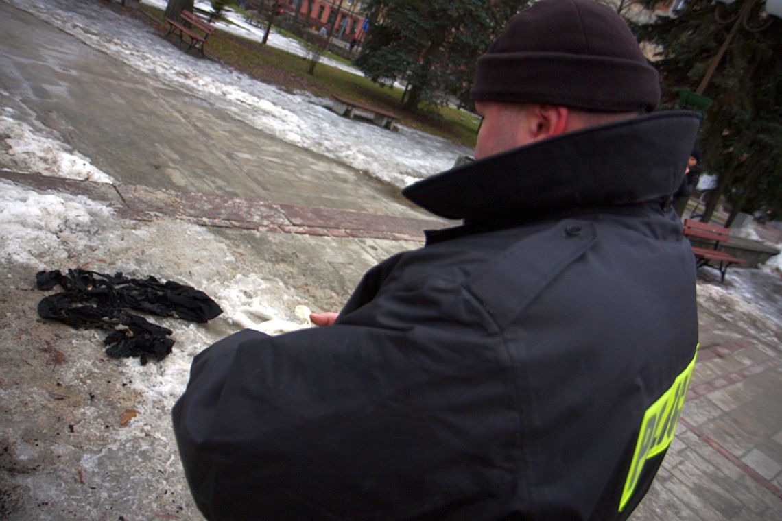 Świdnik: 22-latek podpalił się na ulicy. Jest w stabilnym stanie