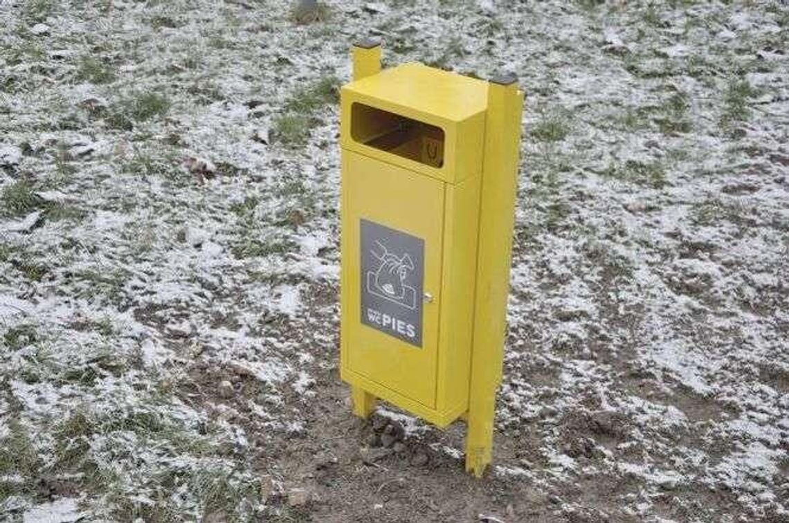 Świdnik: 40 koszy na psie odchody zostało ustawionych na terenie miasta