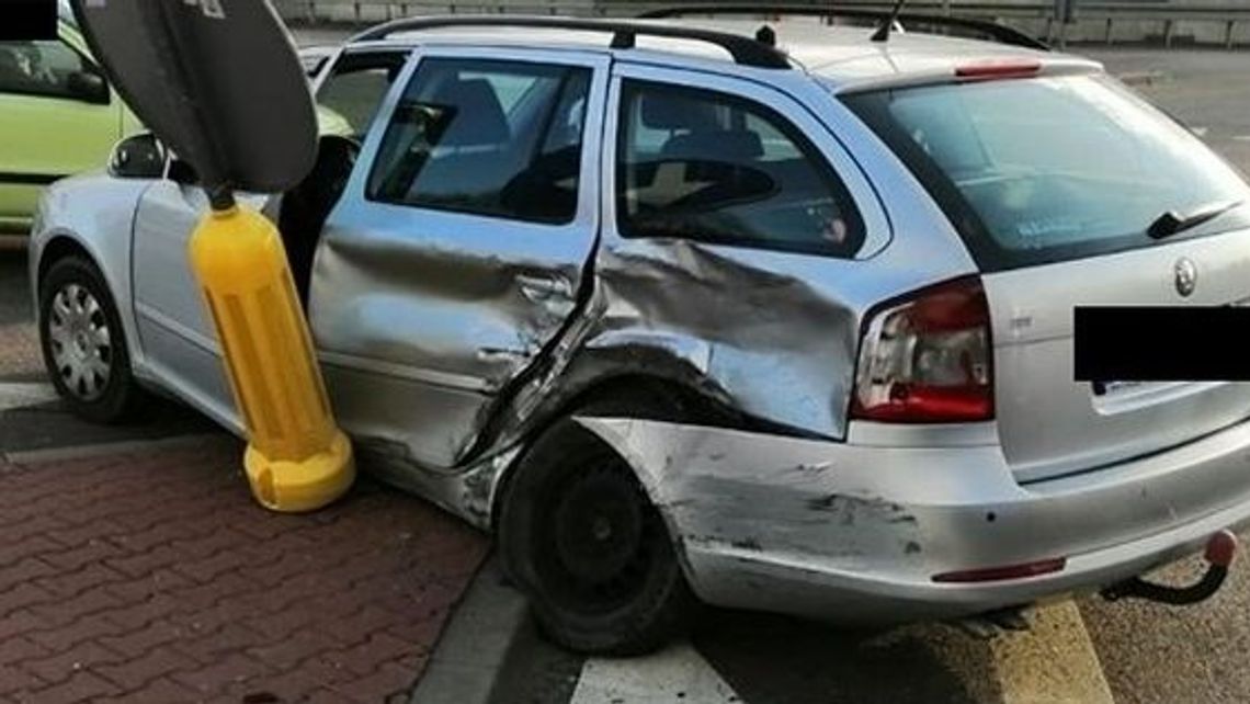 Świdnik: Kierowca skody wymusił pierwszeństwo przejazdu