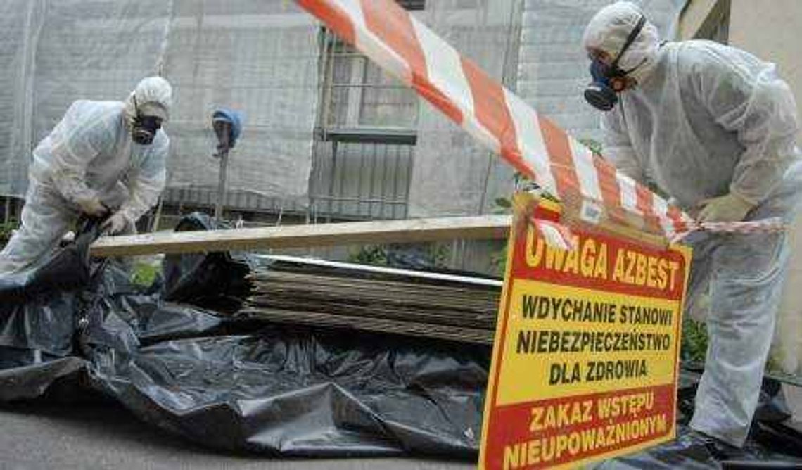 Świdnik: Zdejmą z dachu eternit za darmo