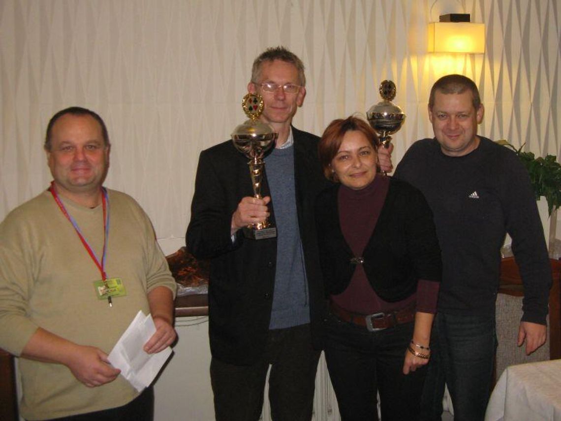 Świdziński i Kubiak wygrali brydżowe Grand Prix Lubelszczyzny
