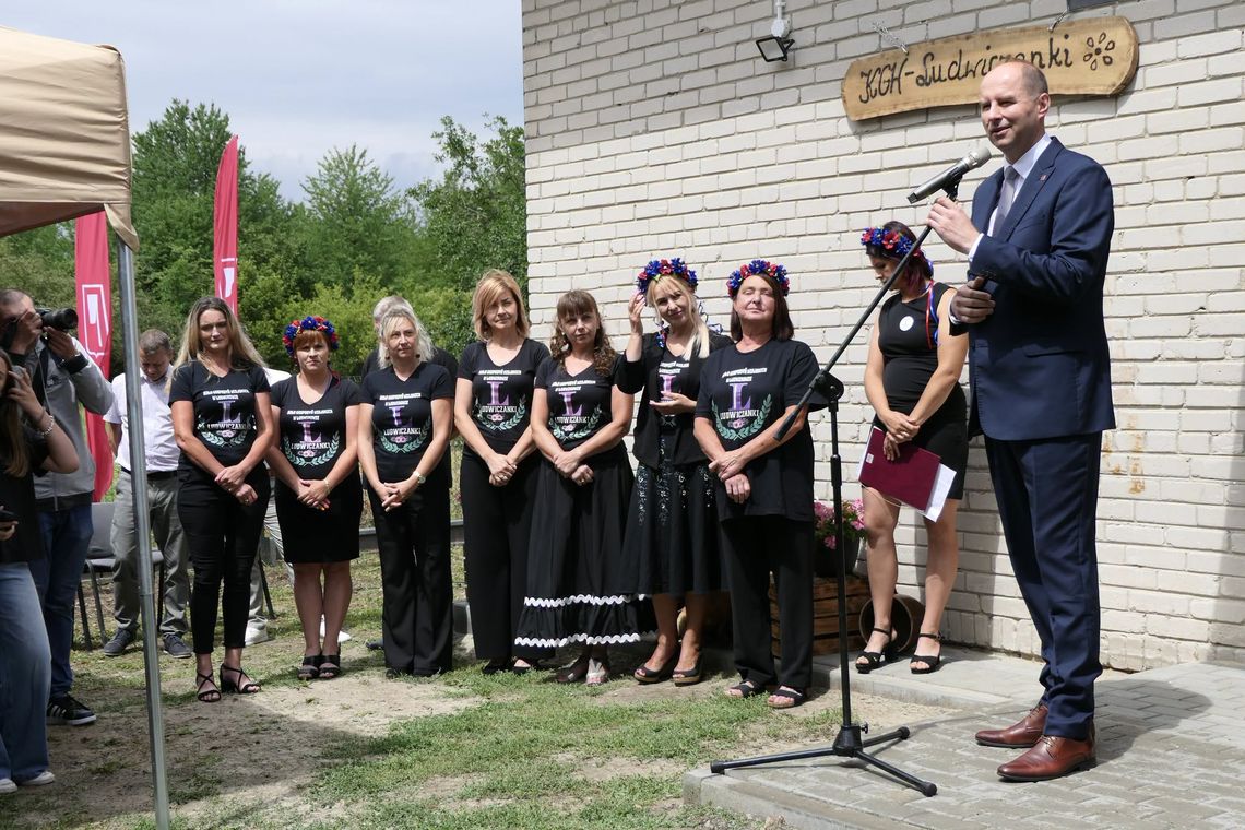 Świetlica w Ludwikowie po modernizacji. Inwestycja za 320 tys. zł oficjalnie otwarta