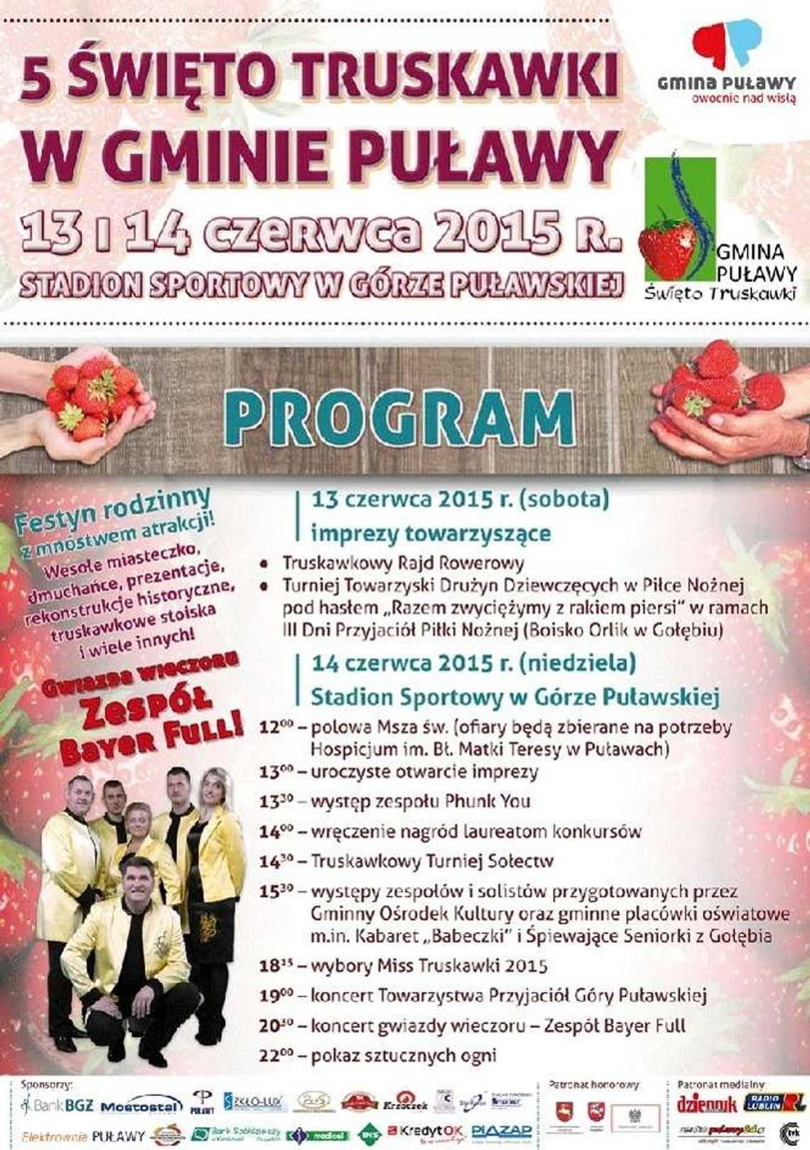 Święto Truskawki w gminie Puławy