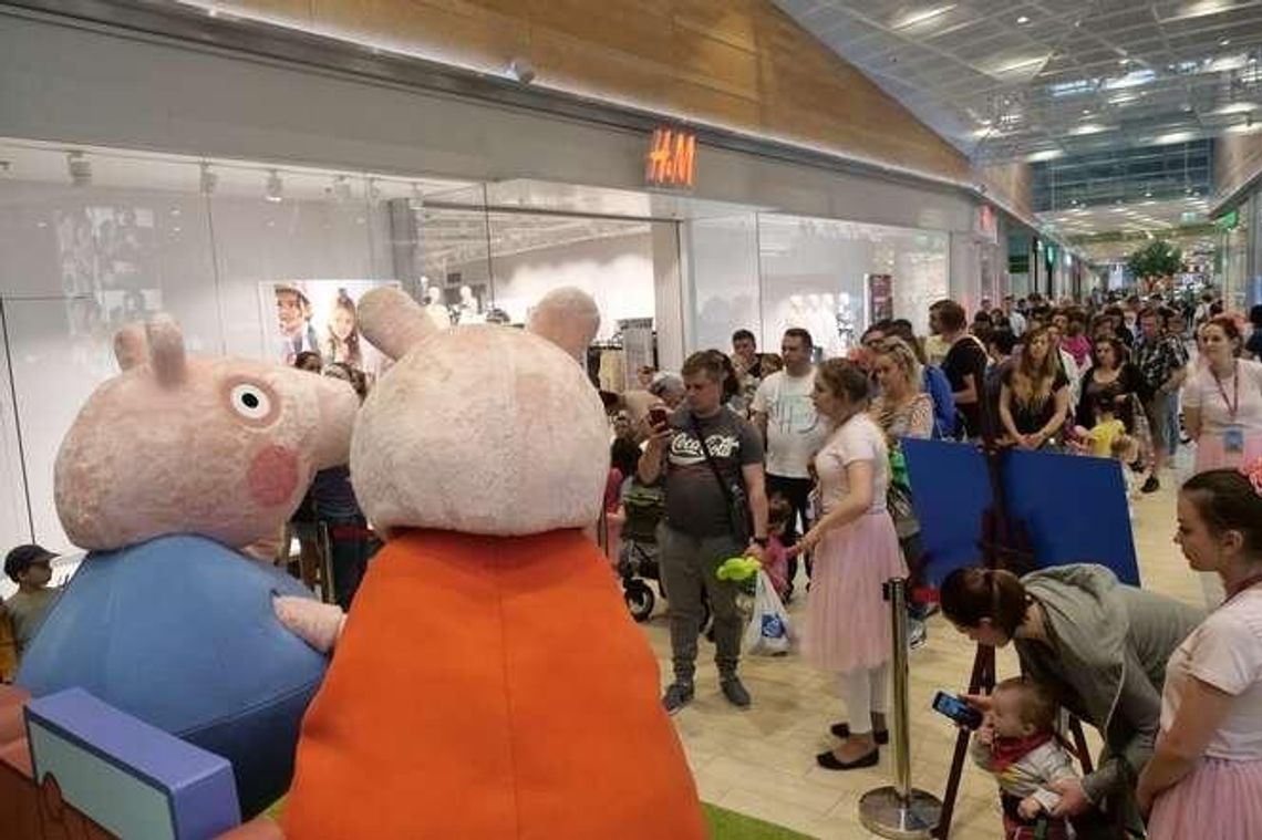Świnka Peppa w Lublinie. Każdy chciał z nią zdjęcie [zdjęcia]