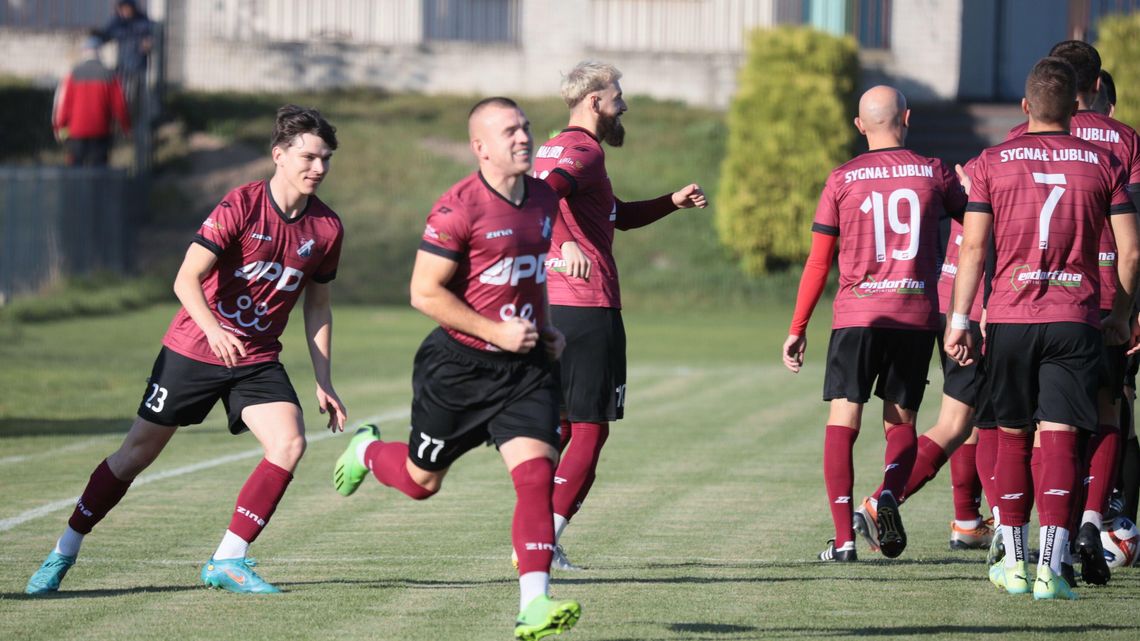 Sygnał na piątkę w meczu z Sokołem Konopnica