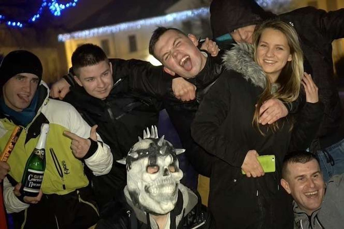Sylwester 2017. Tak Biała Podlaska witała Nowy Rok 2018