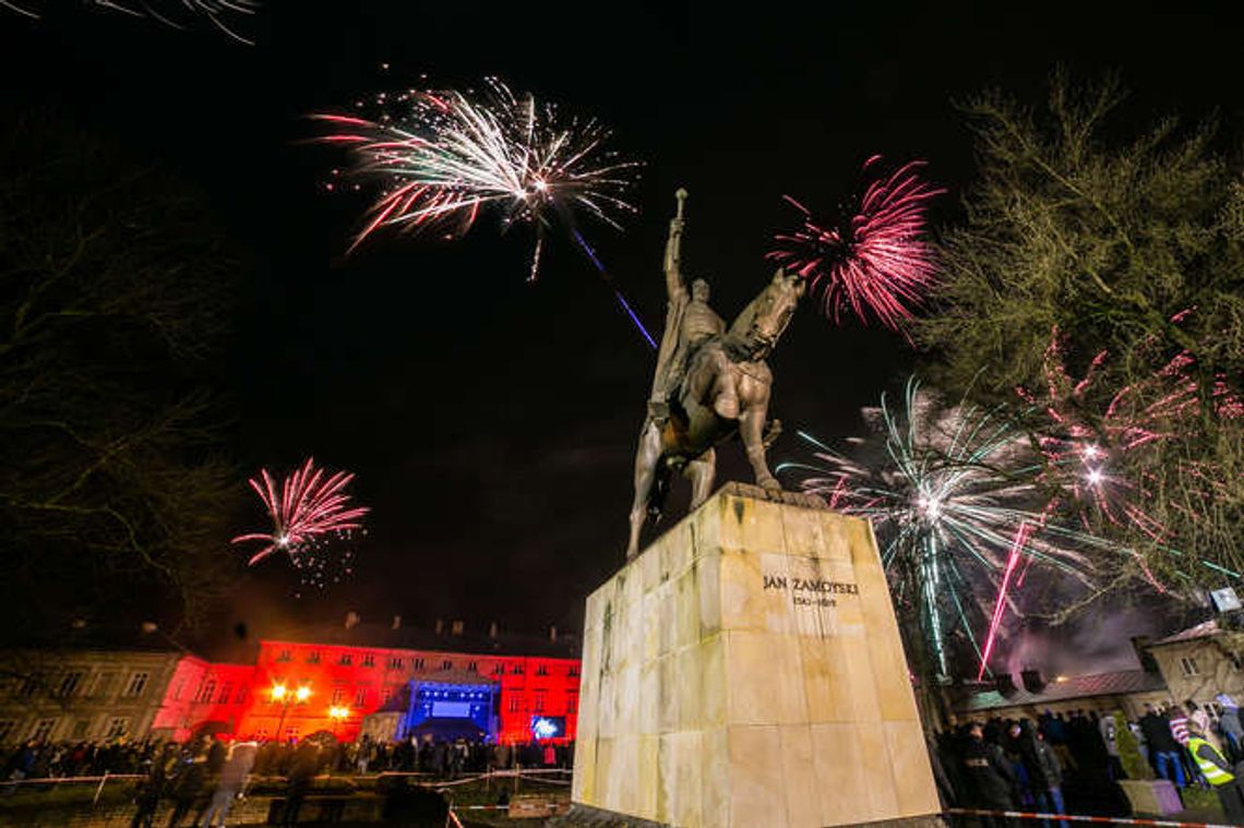Sylwester 2017: Tak witano Nowy Rok 2018 w Zamościu