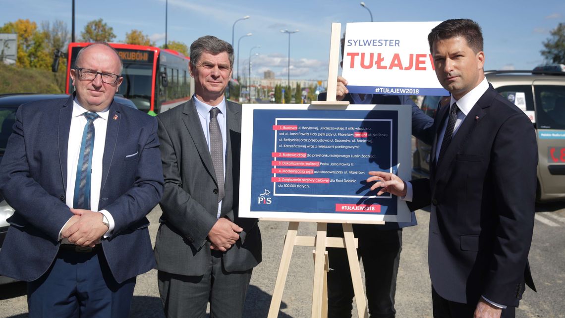 Sylwester Tułajew obiecuje Czubom pętlę, wiadukt i dojazd do torów Sylwester Tułajew obiecuje Czubom pętlę, wiadukt i dojazd do torów