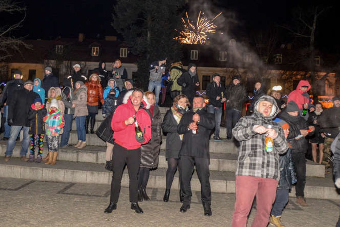 Sylwester w Białej Podlaskiej (zdjęcia)