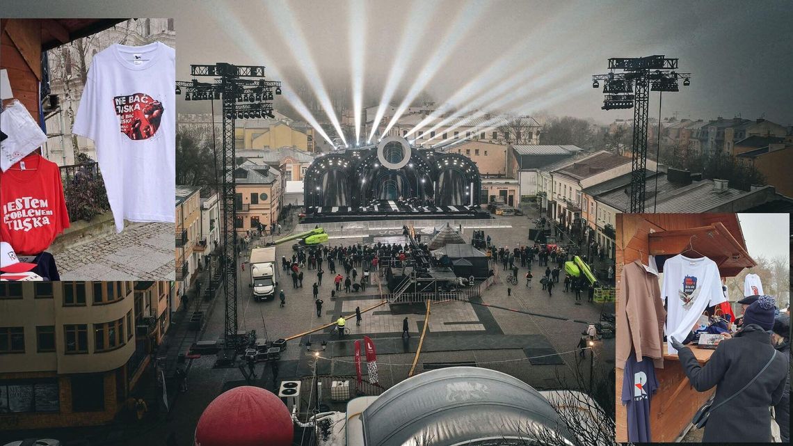 Sylwester z TV Republika w Chełmie. Miało być apolitycznie. A jak wyszło?