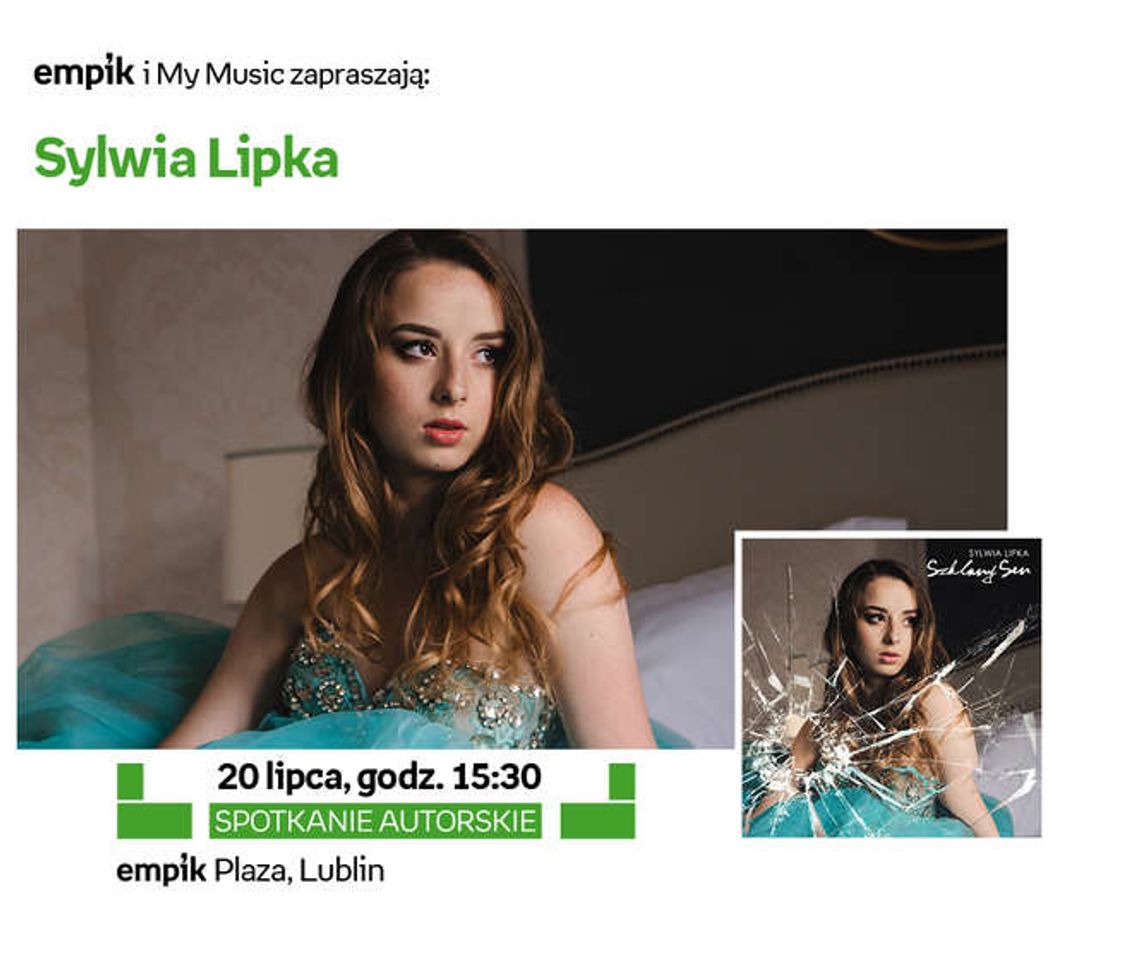 Sylwia Lipka w Lublinie. Spotkanie w Empik Plaza