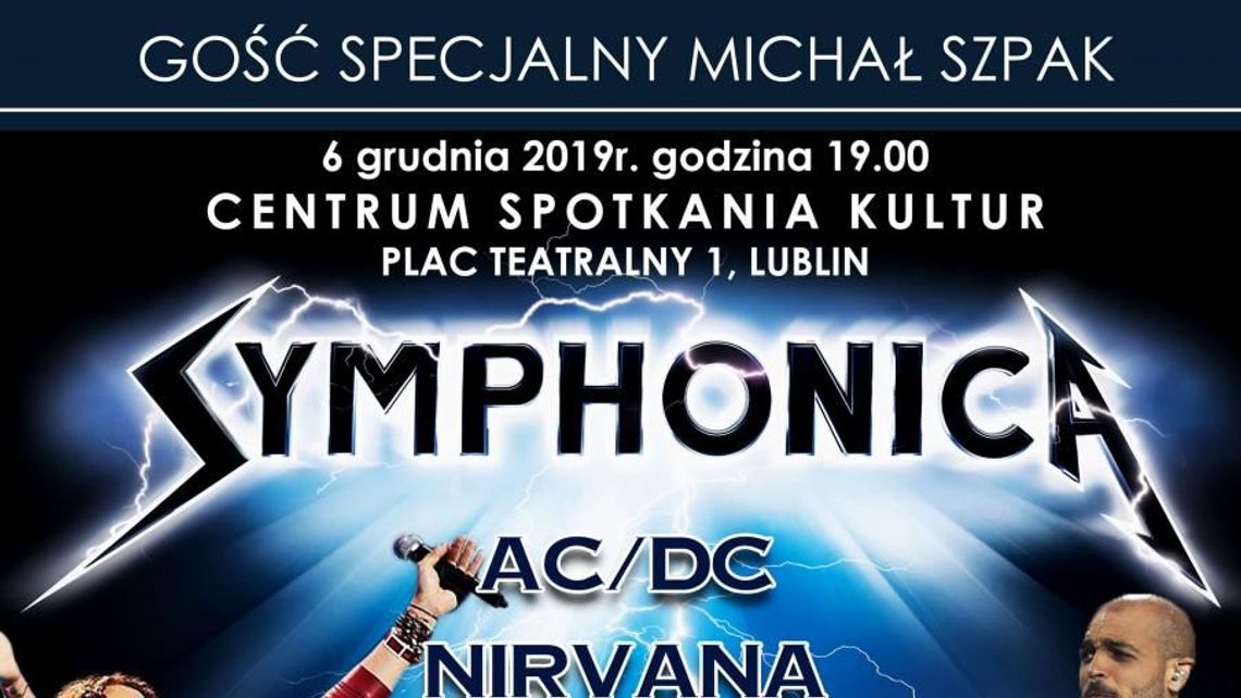 Symphonica i Michał Szpak w Centrum Spotkania Kultur